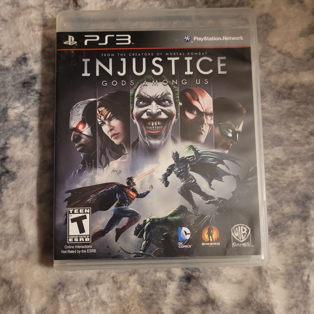 Injustice: Gods Among Us for PS3 - Gray Case